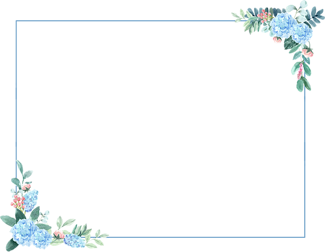Blue Green frame